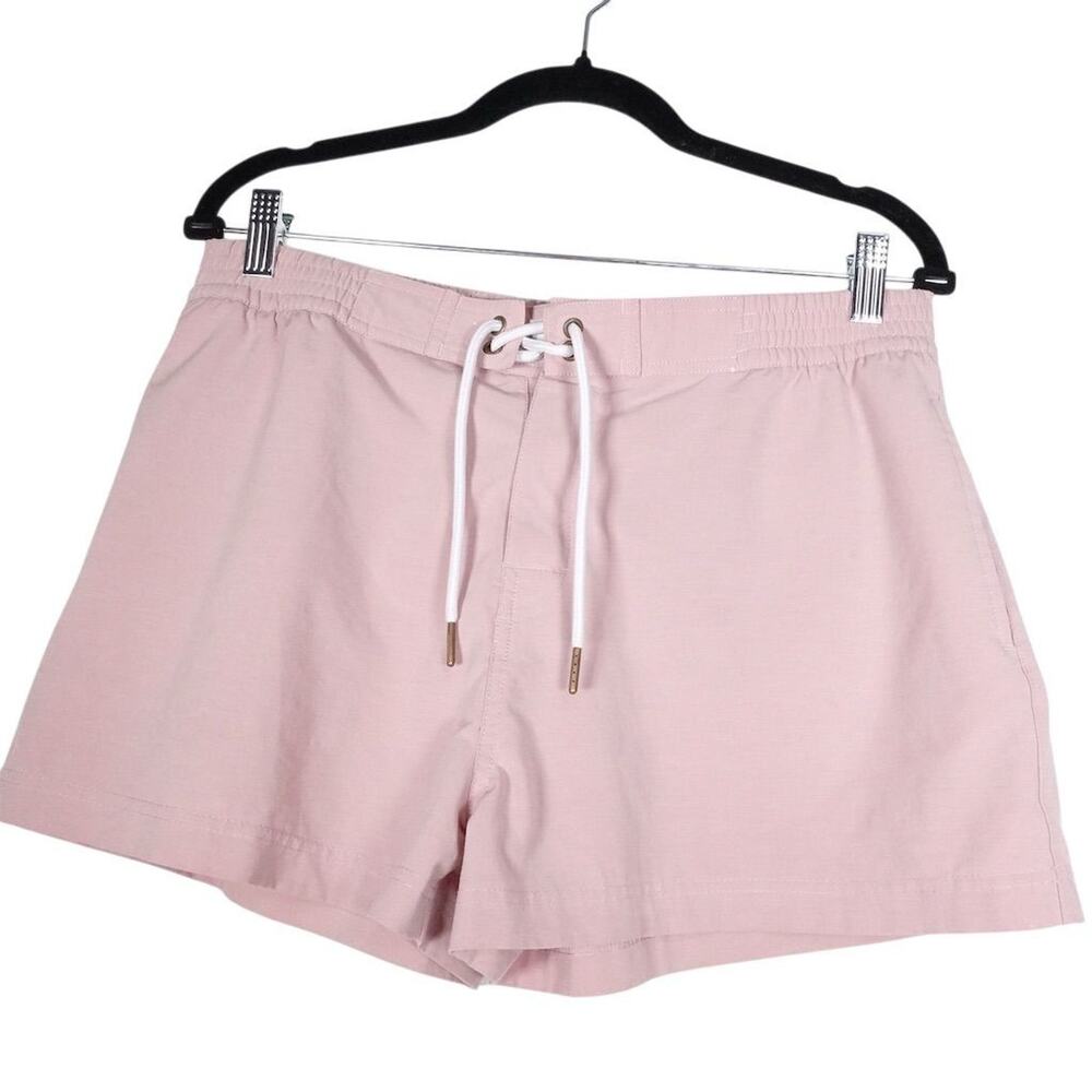 GUC Andie Women's Pink Tie Front Shorts Size Medium Casual Summer 2763-38